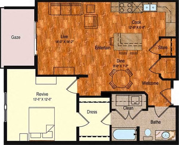 A-5 Floor Plan 3